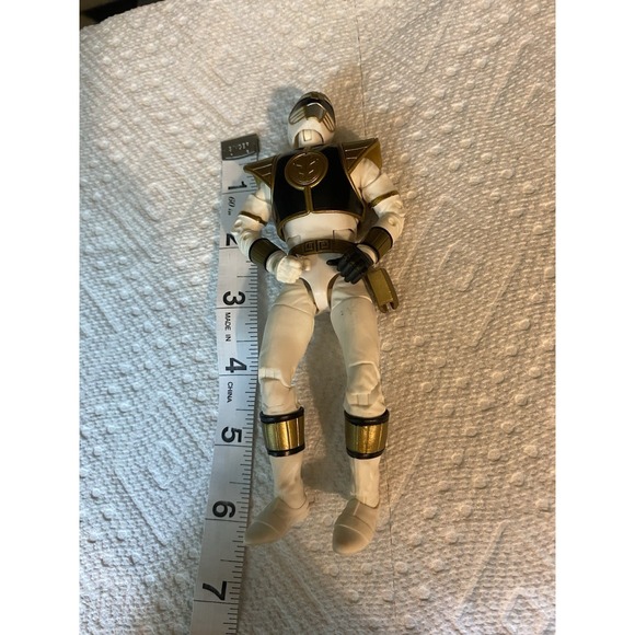 2018 Hasbro Power Rangers Lightning Collection White Ranger Figure - Picture 6 of 7